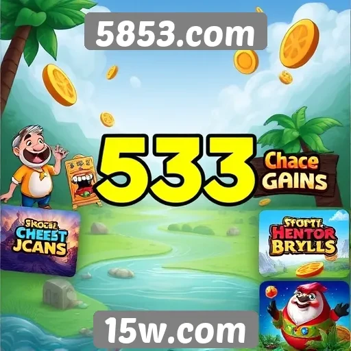 Jogos populares disponíveis no 5853.com